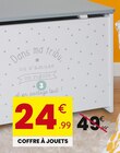 Coffre à jouets - Stokomani à Champigny-sur-Marne Coffre à jouets en promo chez Stokomani Champigny-sur-Marne à 24,99 €