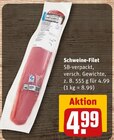 REWE Dettingen - Schweine-Filet Angebot im Prospekt Schweine-Filet bei REWE im Dettingen Prospekt für 4,99 €