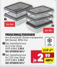 Frischhaltedosen 2er-Set im Angebot bei Marktkauf in Heidenheim Frischhaltedosen 2er-Set Angebote bei Marktkauf Heidenheim für 2,99 €