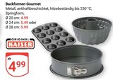 Aktuelles Backformen Gourmet Angebot bei GLOBUS in Leipzig ab 4,99 €