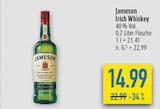 Irish Whiskey Angebote von Jameson bei diska Leipzig für 14,99 €