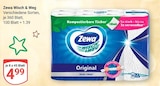 Wisch & Weg Original Angebote von Zewa bei GLOBUS Halle für 4,99 €