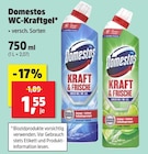 WC-Kraftgel Angebote von Domestos bei Thomas Philipps Eberswalde für 1,55 €