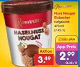 Nuss Nougat Eisbecher von Romanza für 2,99 € bei Netto Marken-Discount im Angebot Nuss Nougat Eisbecher von Romanza im aktuellen Netto Marken-Discount Prospekt