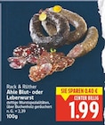 Ahle Blut- oder Leberwurst von Rack & Rüther im aktuellen E center Prospekt