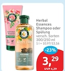 Shampoo von Herbal Essences für 3,29 € bei budni im Angebot Shampoo von Herbal Essences im aktuellen budni Prospekt