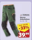 Herren Arbeitshose Angebote von Terrax Workwear bei combi Oldenburg für 39,99 €