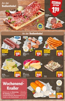 Mettwurst im REWE Prospekt "Dein Markt" mit 34 Seiten (Nürnberg)
