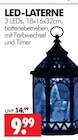 LED-LATERNE im Angebot bei Wreesmann in Brandenburg LED-LATERNE Angebote bei Wreesmann Brandenburg für 9,99 €