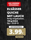 Elsässer Quiche mit Lauch im Angebot bei REWE in Bergheim Elsässer Quiche mit Lauch Angebote bei REWE Bergheim für 3,99 €