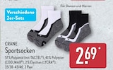 Sportsocken im ALDI Nord Prospekt zum Preis von 2,69 €