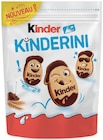Biscuits fourrés Kinderini - KINDER - Supermarchés Match à Amiens Biscuits fourrés Kinderini - KINDER en promo chez Supermarchés Match Amiens à 1,75 €