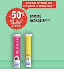 Gamme - HYDRATIS en promo chez E.Leclerc Gamme - HYDRATIS dans le catalogue E.Leclerc