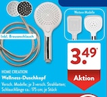 Aktuelle Duschkopf Angebote bei ALDI SÜD in Köln Aktuelles Wellness-Duschkopf Angebot bei ALDI SÜD in Köln ab 3,49 €