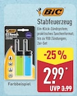 Stabfeuerzeug Angebote von BIC bei ALDI Nord Erfurt für 2,99 €