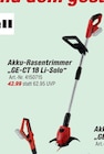 Akku-Rasentrimmer „GE-CT 18 Li-Solo“ im aktuellen toom Baumarkt Prospekt