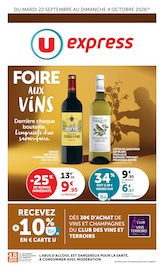 Prospectus Supermarchés U Express en cours à Cusy et alentours, "U Express", 10 pages, 22/09/2026 - 04/10/2026 Catalogue Supermarchés U Express en cours à Cusy et alentours, "U Express", 10 pages, 22/09/2026 - 04/10/2026
