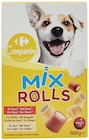 Biscuits pour chien Mix Rolls - Carrefour Companino dans le catalogue Supermarchés Match