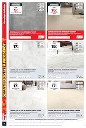 Prix et réduction Carrelage Intérieur dans le prospectus Brico Dépôt en cours Offre Carrelage Intérieur dans le catalogue Brico Dépôt du moment à la page 10