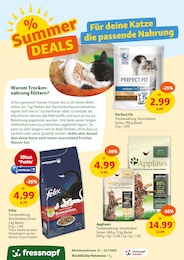 Felix Katzenfutter Angebot im aktuellen Fressnapf Prospekt auf Seite 10