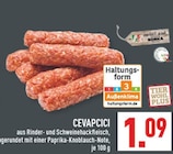 Aktuelle Hackfleisch Angebote bei Marktkauf in Wuppertal Aktuelles CEVAPCICI Angebot bei Marktkauf in Wuppertal ab 1,09 €