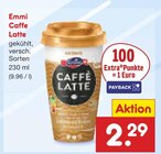 Caffe Latte Angebote von Emmi bei Netto Marken-Discount Wesel für 2,29 €