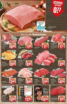 Rinderfilet im REWE Prospekt "Dein Markt" mit 28 Seiten (Saarbrücken)