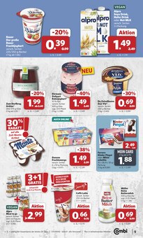 Milch im combi Prospekt "Markt - Angebote" mit 35 Seiten (Bielefeld)