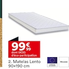 Matelas Lento 90x190 cm dans le catalogue But