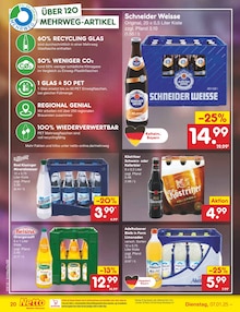 Bier im Netto Marken-Discount Prospekt "Aktuelle Angebote" mit 61 Seiten (Landshut)