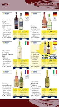 Prosecco im METRO Prospekt "Wochenangebote SCO + App Deals" mit 28 Seiten (Hamburg)