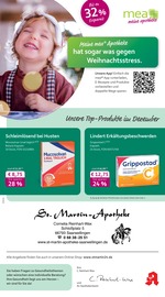 mea - meine apotheke Apotheken Prospekt der aktuellen Woche mit 4 Seiten, gültig von 01.12.2025 bis 31.12.2025, in Nalbach und Umgebung Aktueller mea - meine apotheke Apotheken Prospekt in Nalbach und Umgebung, "Unsere Dezember-Angebote" mit 4 Seiten, 01.12.2025 - 31.12.2025