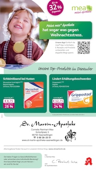 Aktueller mea - meine apotheke Prospekt "Unsere Dezember-Angebote" Seite 1 von 4 Seiten