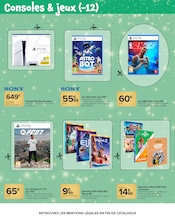 Promos Console PS5 dans le catalogue "Prêt à jouer avec Nous?" de Carrefour Console PS5 en promo dans le catalogue Carrefour à la page 87