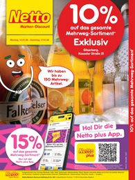 Netto Marken-Discount Prospekt für Gilserberg: "10% auf das gesamte Mehrweg-Sortiment", 2 Seiten, 12.01.2026 - 17.01.2026