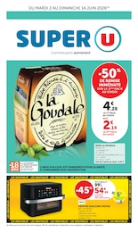 Prospectus Super U à Huparlac, "Super U", 32 pages, 02/06/2026 - 14/06/2026