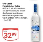 Französischer Vodka Angebote von Grey Goose bei GLOBUS Wolfenbüttel für 32,99 €
