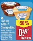 Grießpudding traditionell im ALDI Nord Prospekt Grießpudding traditionell von Landliebe im aktuellen ALDI Nord Prospekt für 0,49 €