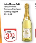 Aktuelle Sekt Angebote bei GLOBUS in Duisburg Aktuelles Sekt Angebot bei GLOBUS in Duisburg ab 3,33 €