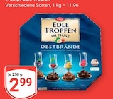 Obstbrände Angebote von Edle Tropfen bei GLOBUS Erlangen für 2,99 €