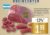 Zart gereiftes Rindfleisch aus Argentinien: Rinder-Keulenbraten Angebote bei Marktkauf Lörrach für 1,99 €