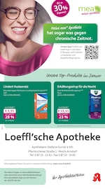mea - meine apotheke Apotheken Prospekt der aktuellen Woche mit 4 Seiten, gültig von 01.01.2026 bis 31.01.2026, in Simbach und Umgebung Aktueller mea - meine apotheke Apotheken Prospekt in Simbach und Umgebung, "Unsere Januar-Angebote" mit 4 Seiten, 01.01.2026 - 31.01.2026