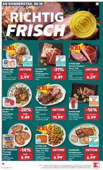 Braten im aktuellen Kaufland Prospekt (Halle (Saale)) Braten im Kaufland Prospekt "Hier bin ich richtig" mit 80 Seiten (Halle (Saale))