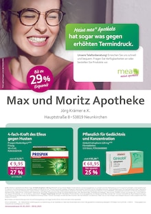 Aktueller mea - meine apotheke Prospekt "Unsere Februar-Angebote" Seite 1 von 4 Seiten für Neunkirchen-Seelscheid