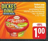 Aktuelles Brotaufstrich Tomate Mozzarella Angebot bei EDEKA in Nürnberg ab 1,00 €