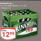 No. 1 im Angebot bei GLOBUS in Oberhausen No. 1 Angebote von Brinkhoff's bei GLOBUS Oberhausen für 12,99 €