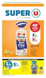 Catalogue Super U à Brunoy cette semaine, valable du 27/01/2026 au 08/02/2026 Prospectus Super U à Brunoy, "Super U", 32 pages de promos valables du 27/01/2026 au 08/02/2026