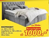 Polstermöbel Fischer - Boxspringbett Angebot im Prospekt Boxspringbett bei Polstermöbel Fischer im Prospekt "" für 1.000,00 €