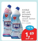 WC- und Urinstein Reiniger von Antikal für 1,69 € bei budni im Angebot WC- und Urinstein Reiniger von Antikal im aktuellen budni Prospekt
