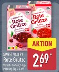 Rote Grütze Sauerkirsche von Sweet Valley im aktuellen ALDI Nord Prospekt